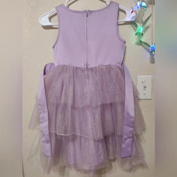 Sparkling Blue and Purple Dress